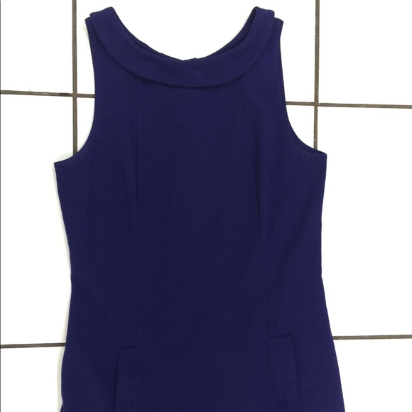 Boden Royal Blue Mini Dress - Picture 5 of 8